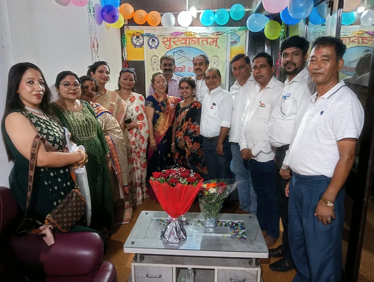 Anniversary cake cutting